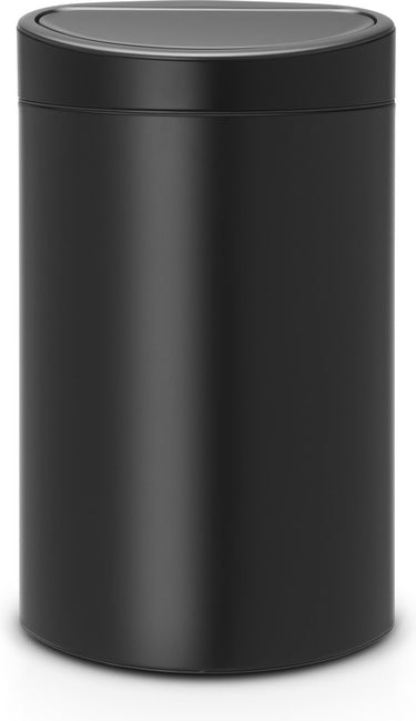 Brabantia touch bin prullenbak - 40 liter - matt black