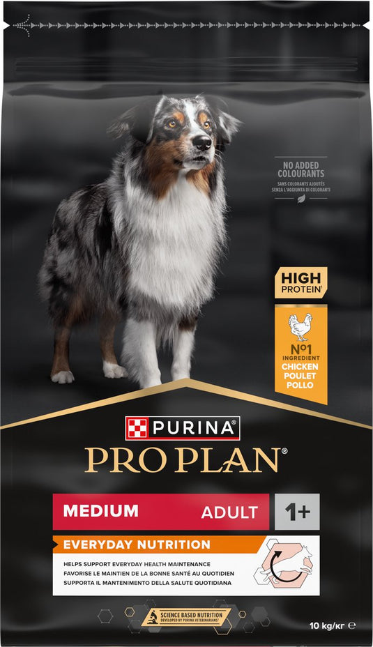 Purina ® pro plan® medium adult everday nutrition - hondenvoer droogvoer - kip - 10 kg
