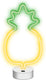 Forever light neon led on a stand pineapple yellow green nne05 lichtdecoratie figuur