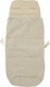 Meyco baby uni buggy voetenzak en inlegger - pre-washed hydrofiel - sand - 45x130cm (2-in-1)