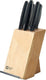 Richardson sheffield - advantage - 5- delige messenset met houten messenblok inclusief tablethouder