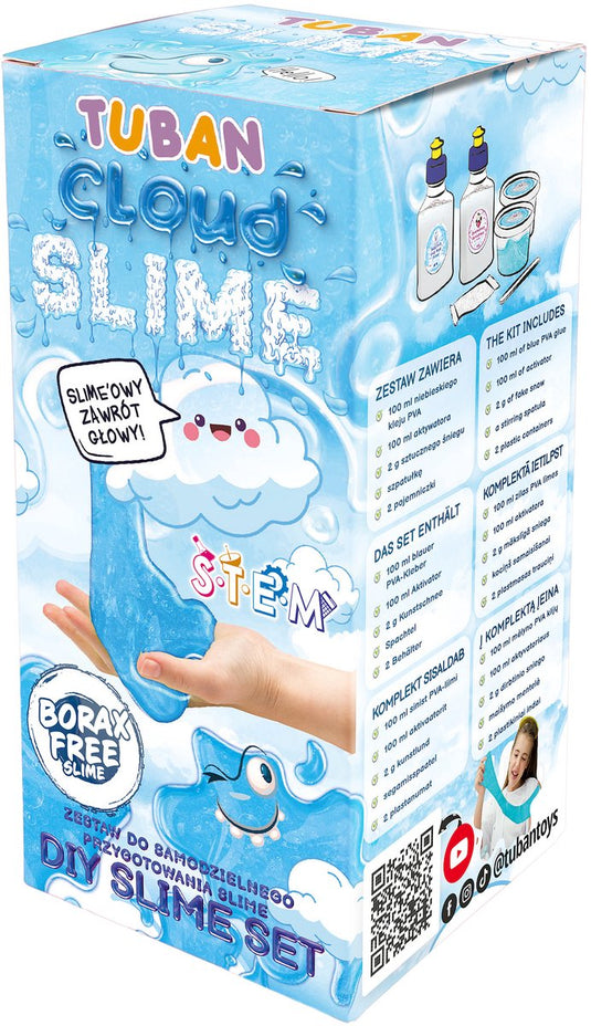 Tuban - kit – diy slime – cloud