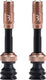 Bbb cycling corecap al valve - tubeless ventielset - 300% meer luchtstroom - universele pomp-compatibiliteit - aluminium - 40mm - 2 stuks - koper - bti-166