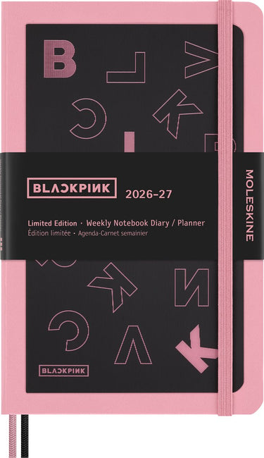 Moleskine 18 maanden agenda - 2026 27 - blackpink - wekelijks - large