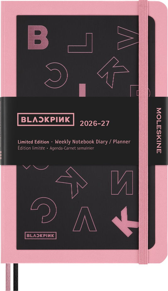 Moleskine 18 maanden agenda - 2026 27 - blackpink - wekelijks - large