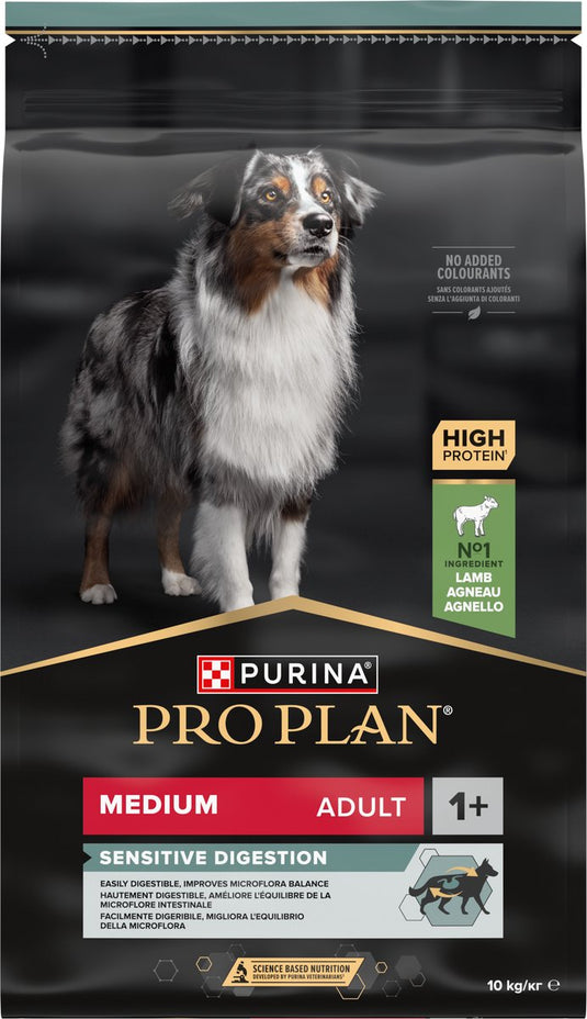 Purina ® pro plan® sensitive digestion medium adult - hondenvoer droogvoer - lam - 10 kg