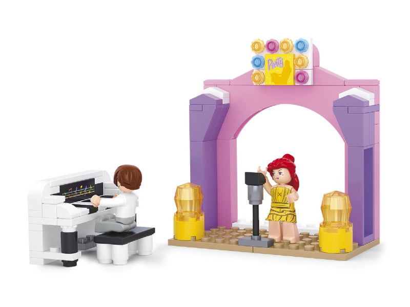 Load image into Gallery viewer, Sluban M38-B0521 Girls Dream Muziekpodium
