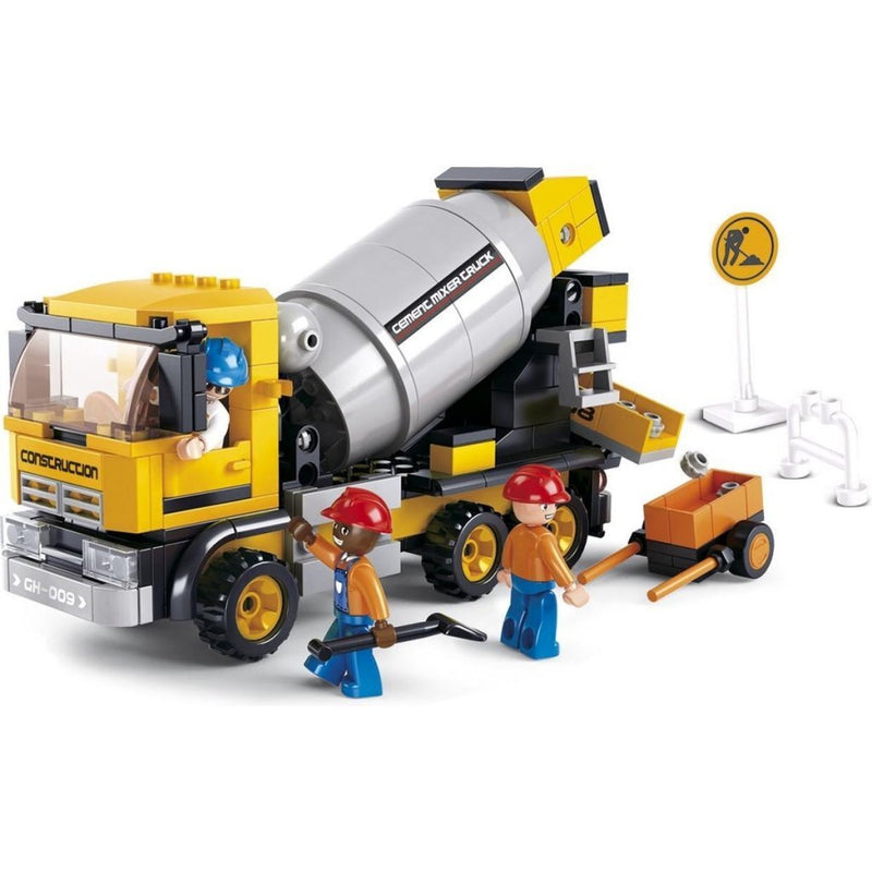 Load image into Gallery viewer, Sluban town construction cementwagen
