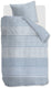 Riviera maison rivièra maison francesco dekbedovertrek - eenpersoons - 140 x 200 220 cm - blauw