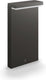 Philips led philips bustan sokkellamp voor buiten - antraciet - klein
