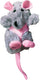 Kong catnip rat – kattenspeeltjes – kattenkruid – 14cm – grijs
