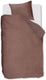 Ambiante velvety dekbedovertrek - eenpersoons - 140 x 200 220 cm - roze