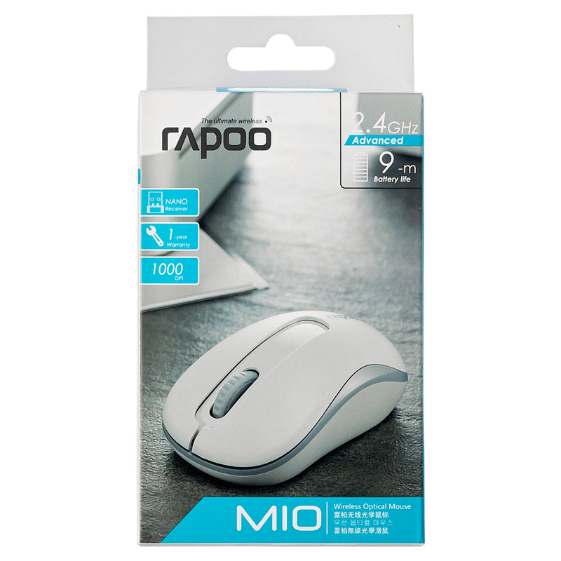 Load image into Gallery viewer, Rapoo muis opt. 2.4ghz wit m10
