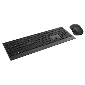 Load image into Gallery viewer, Rapoo 9500m multi-mode wireless optical combo set ui version black
