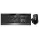 Rapoo 9900m wireless ultra-slim multi-mode-deskset ui black