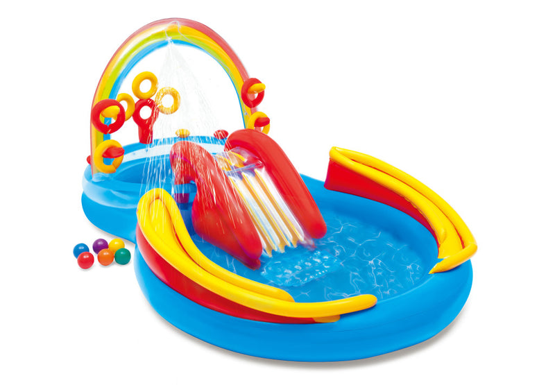 Load image into Gallery viewer, Intex speelzwembad Regenboog
