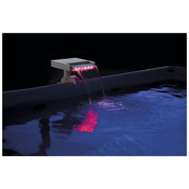 Intex multi-color led waterval cascade voor zwembad