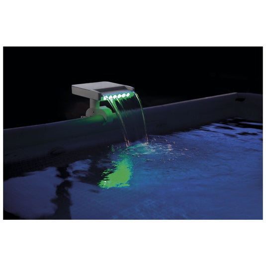 Intex multi-color led waterval cascade voor zwembad