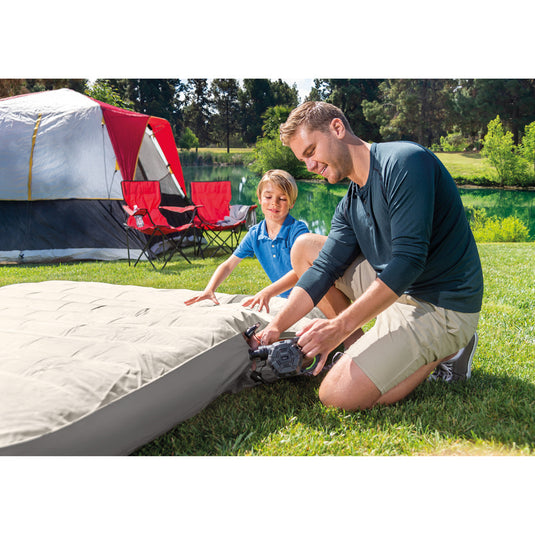 Intex oplaadbare opblaaspomp 12V 230 V