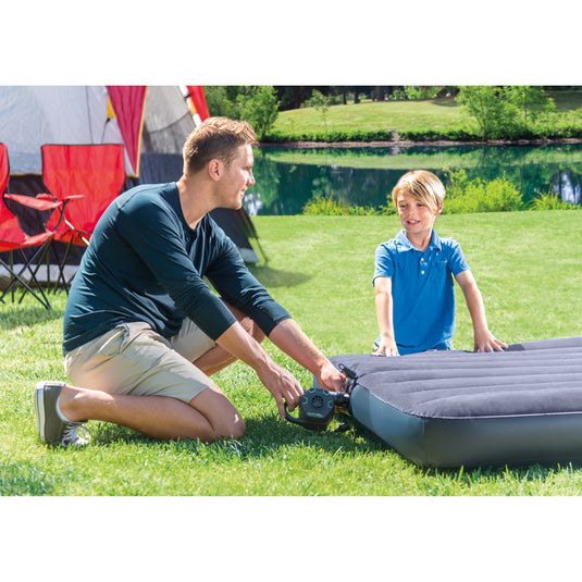 Intex oplaadbare opblaaspomp 12V 230 V