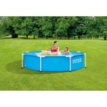 Intex 28205np metal frame zwembad 244x51 cm blauw