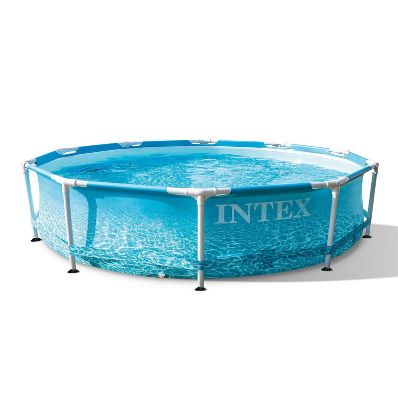 Load image into Gallery viewer, Intex 28206np beachside metal frame zwembad 305x76 cm zonder filterpomp
