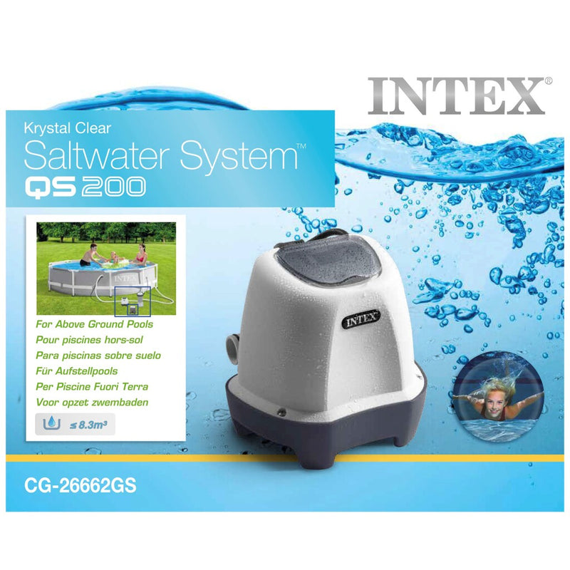 Load image into Gallery viewer, Intex 26662gs krystal zoutwater systeem 12 volt qs200
