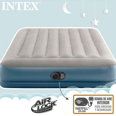 Intex - Pillow Rest Mid-Rise luchtbed - tweepersoons