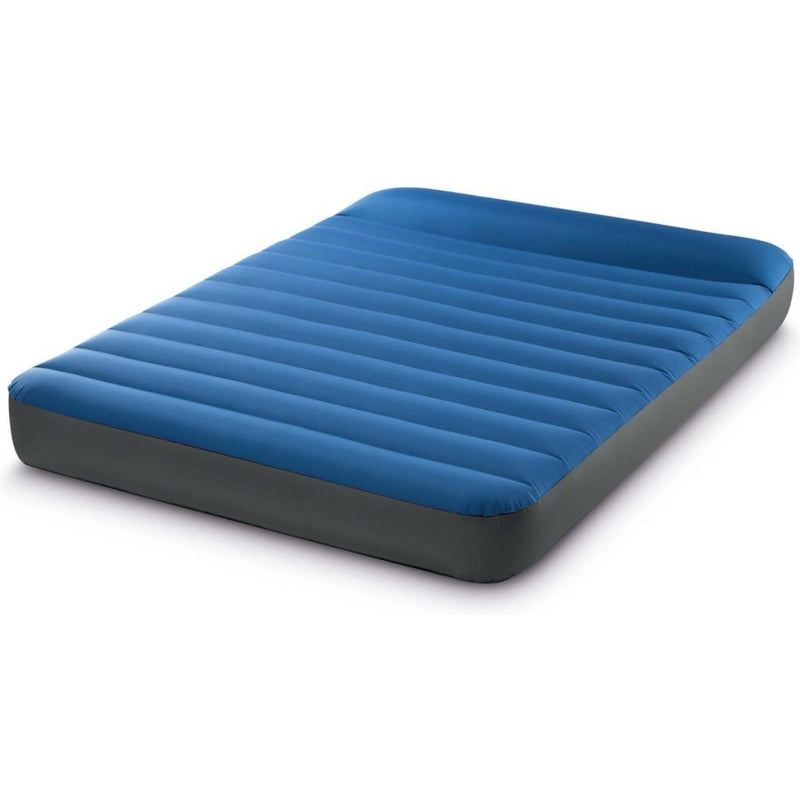 Load image into Gallery viewer, Intex 64012 truaire twin dura-beam camping mattress met quickfill usb150 luchtpomp 191x137x22 cm
