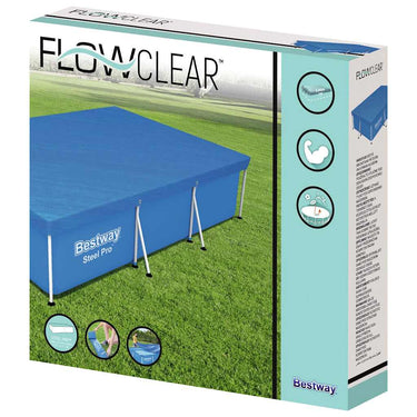 Bestway flowclear 300x201cm pool cover afdekzeil