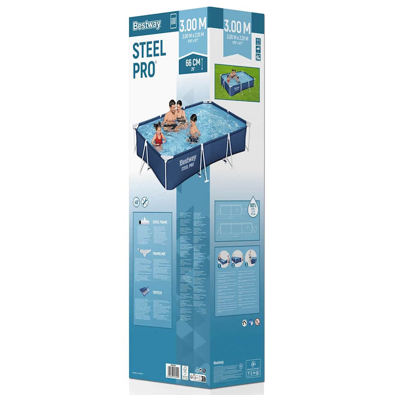 Load image into Gallery viewer, Bestway steelpro framezwembad 300x201x66

