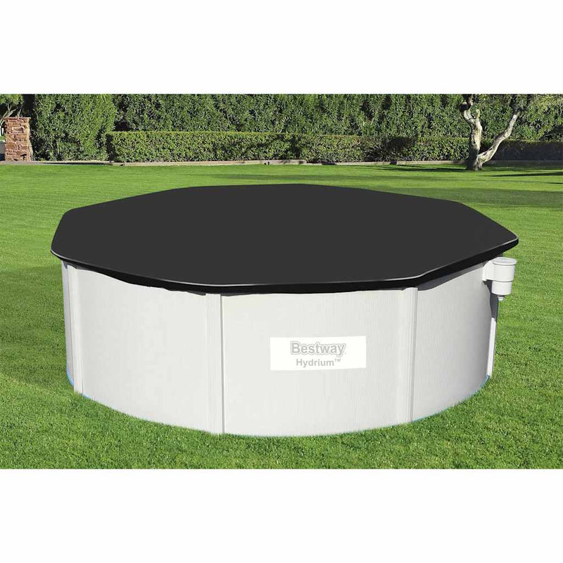 Load image into Gallery viewer, Bestway flowclear afdekhoes poolcover rond 396cm
