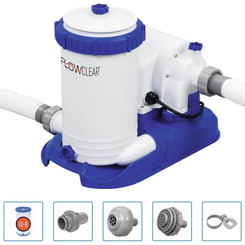 Load image into Gallery viewer, Bestway zwembadfilterpomp flowclear 9463 l u
