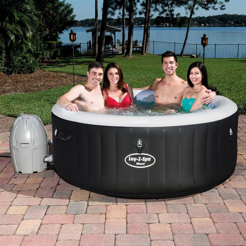 Load image into Gallery viewer, Bestway Bubbelbad Lay-Z-Spa opblaasbaar Miami Air Jet
