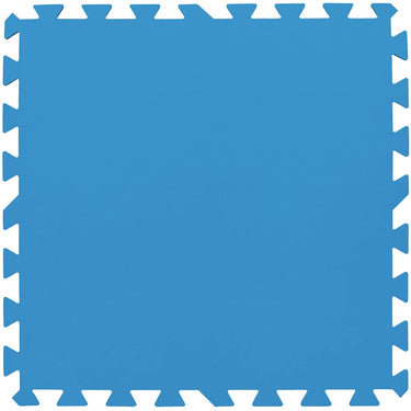 Bestway zwembadbodembeschermers 8 st blauw 58220