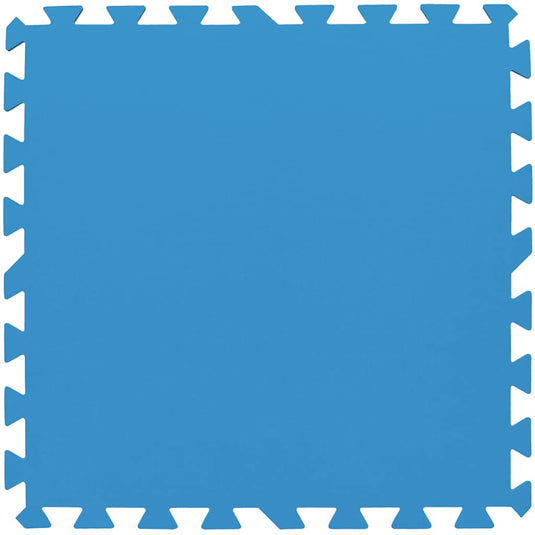 Bestway zwembadbodembeschermers 8 st blauw 58220