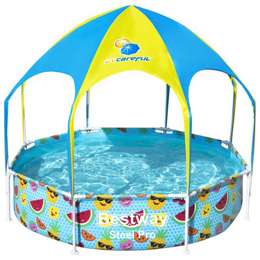 Bestway kinderzwembad steel pro uv careful bovengronds 244x51 cm