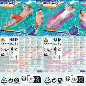 Bestway zwembadlounger opblaasbaar aqua lounge