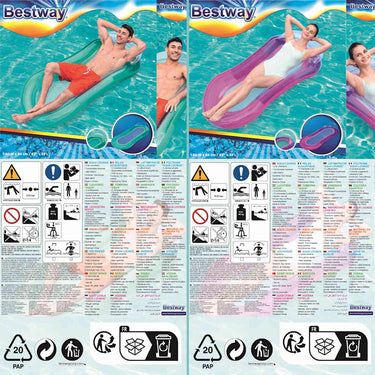 Bestway zwembadlounger opblaasbaar aqua lounge