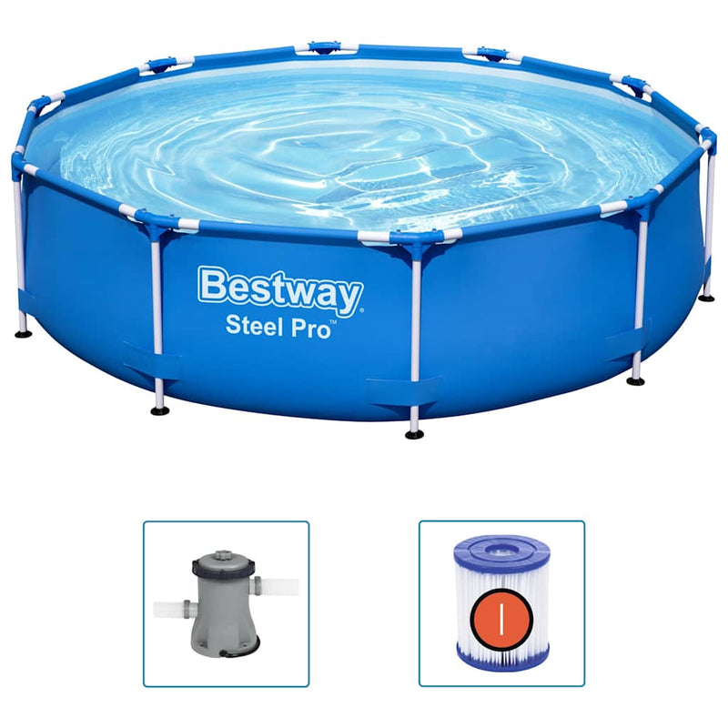 Load image into Gallery viewer, Bestway zwembad steel pro set rond 305
