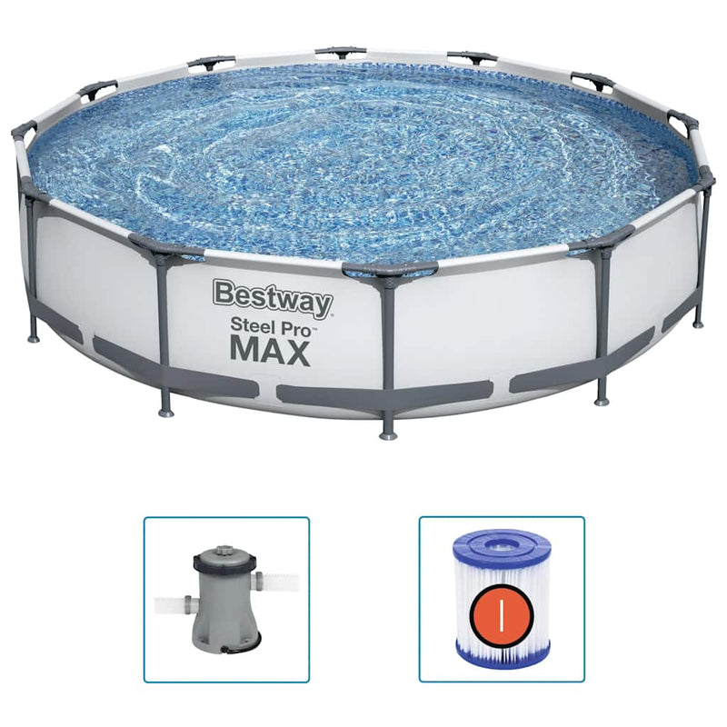 Load image into Gallery viewer, Bestway steel pro max zwembadset 366x76 cm
