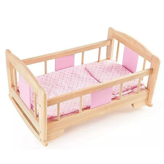 Pintoy houten poppen schommelbed 53 cm
