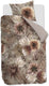 Riviera maison rivièra maison - protea dekbedovertrek - eenpersoons - 140x200 220 cm - zand