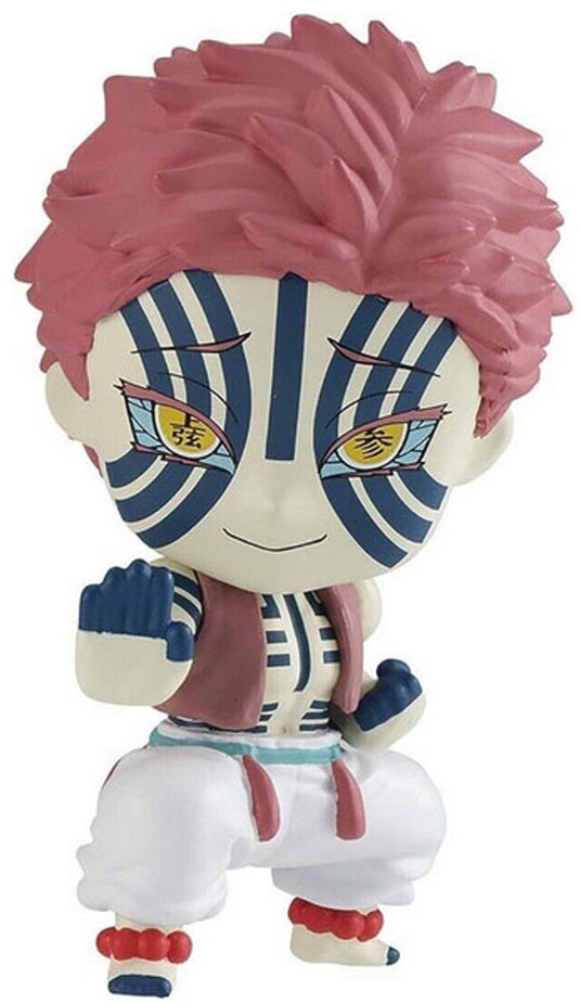 Bandai namco bandai demon slayer chibi masters wave 2 figure-akaza (diversen) nieuw