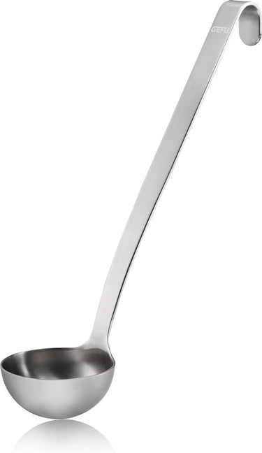 Gefu baseline soeplepel 7 cm – rvs – voor soep, saus en serveren