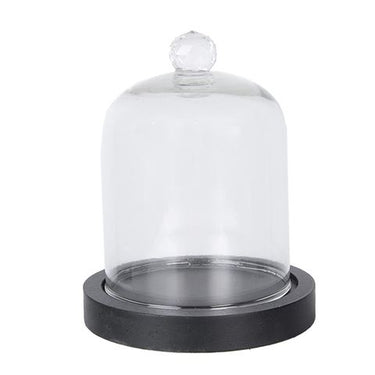Clayre eef stolp 6gl4038 zwart 10x14 cm