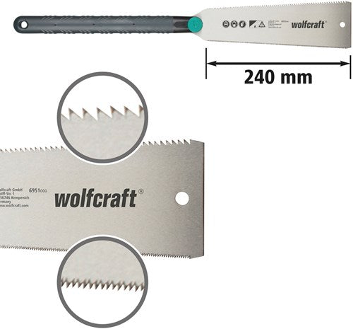 Load image into Gallery viewer, Wolfcraft japanse zaag | 240mm | 1 stuk - 6951000
