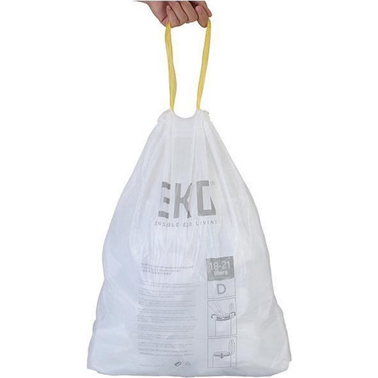 Eko afvalzak type d 18-21 liter | 3 stuks
