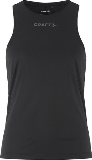 Craft core essence singlet 2 w dames sportshirt - zwart