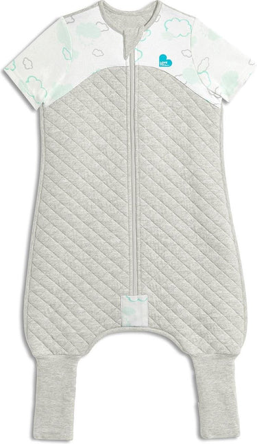 Love to dream ™ slaappak™ - pyjama en dekbed in 1 - peuter -24-36 maanden - all season - grijs wit